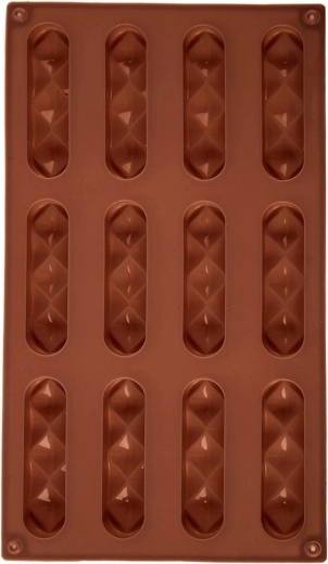 Molde de silicona para galletas y bombones 29,5 × 17 × 1,5 cm