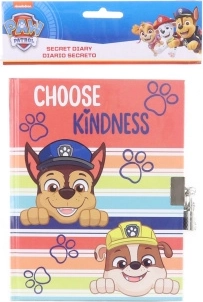 Diario con candado Patrulla Canina