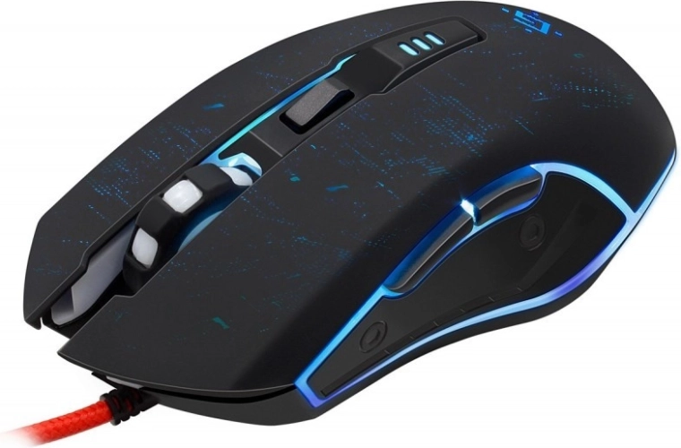 Ratón gaming con cable Defender Draglen GM-907 7200 DPI con iluminación