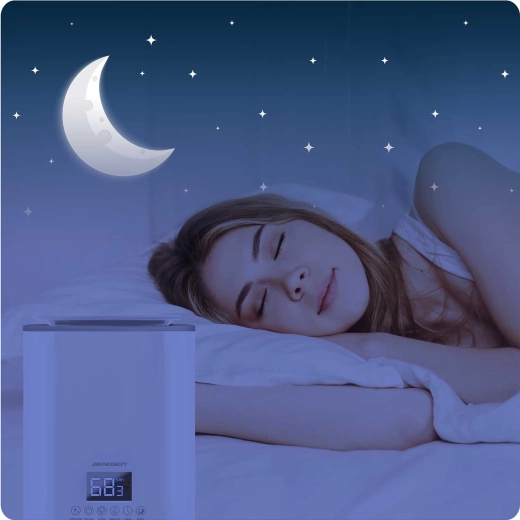 Modo nocturno silencioso y manejo cómodo