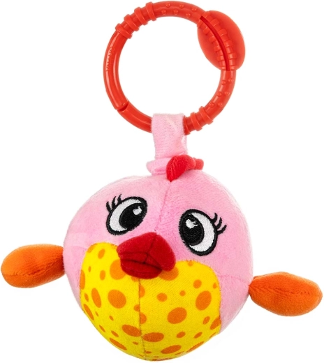 Pez de peluche colgante Baby Fish rosa