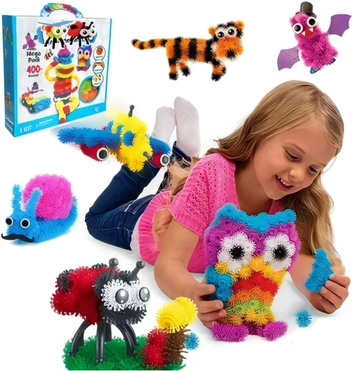 Kit de construcción creativo de erizos con accesorios – más de 900 piezas