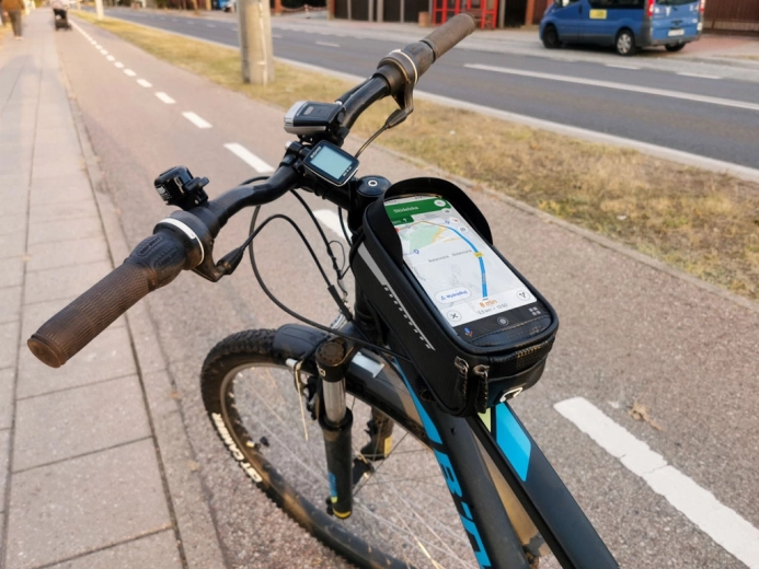 Montaje estable en la bicicleta