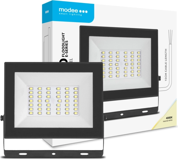 Reflector LED Modee E-series Slim 30 W, 120°, 2400 lm, blanco neutro