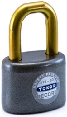 Candado TOKOZ RECORD 113/50 con 3 llaves