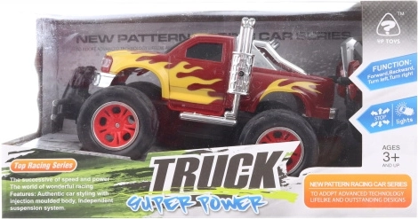 Coche RC todoterreno 1:16 rojo
