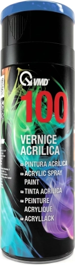 Spray de esmalte acrílico para metal, plástico y madera, 400 ml, rojo