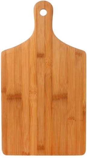 Tabla de cortar de bambú con mango 44 cm