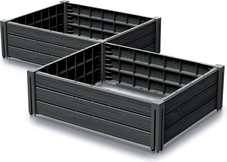 Forma modular y posibilidad de apilado