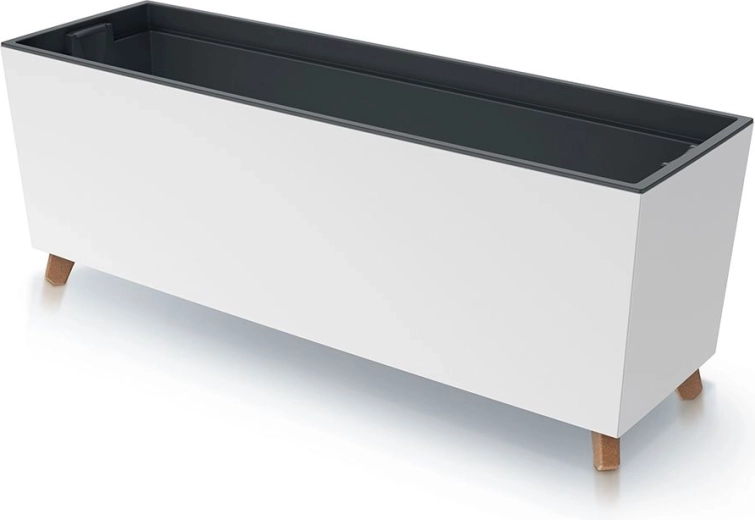 Jardinera con inserto 77 cm blanca URBI CASE N