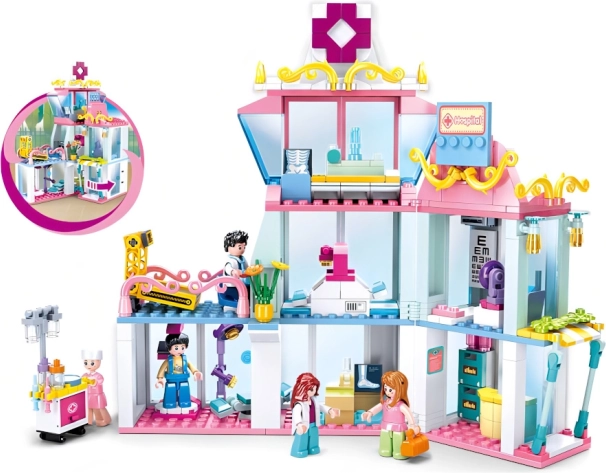 Set de construcción Sluban Girls Dream Hospital