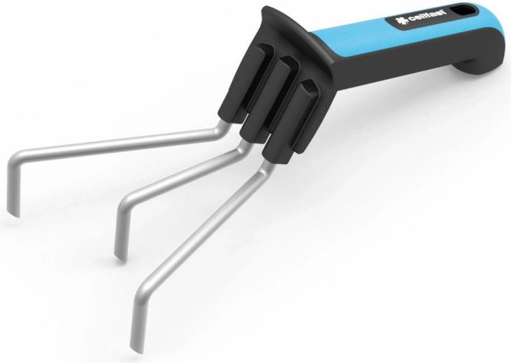 Dientes resistentes de acero inoxidable, suaves con las plantas