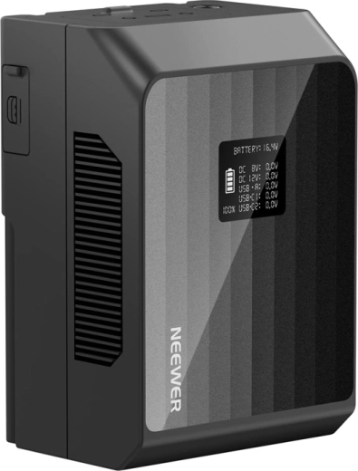 Batería V-mount Neewer 6800 mAh 14,5 V 99 Wh con carga rápida PD 100 W