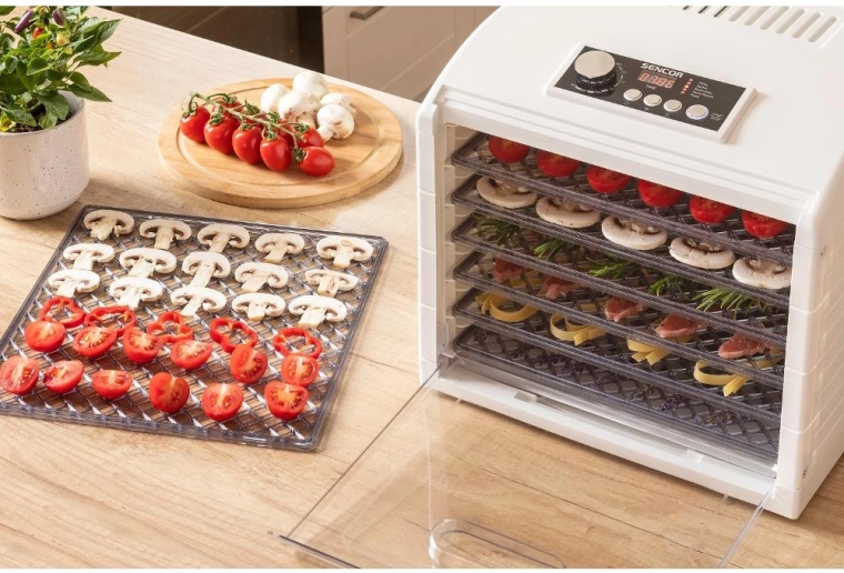 Espacio para una amplia variedad de alimentos caseros
