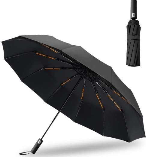 Paraguas plegable automático Renew Force con protección UV de 105 cm
