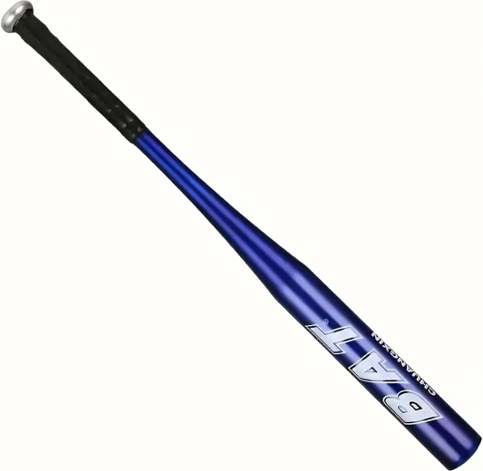 Bate de béisbol de aluminio 25" (64 cm) – de entrenamiento, ligero, azul