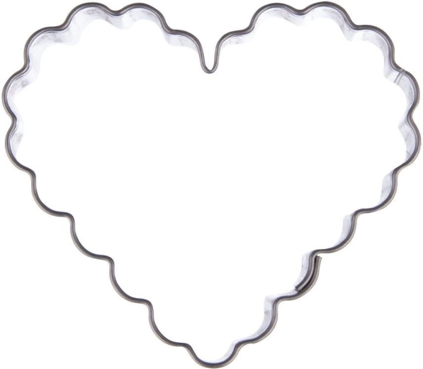 Cortador metálico corazón 5 cm