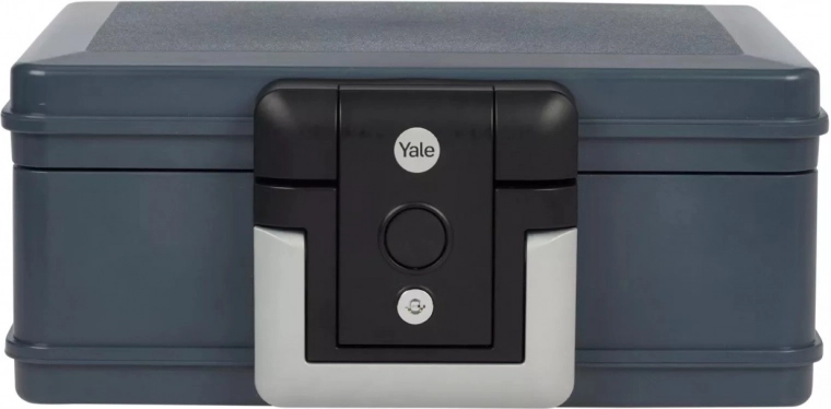 Pequeña caja de seguridad ignífuga e impermeable Yale