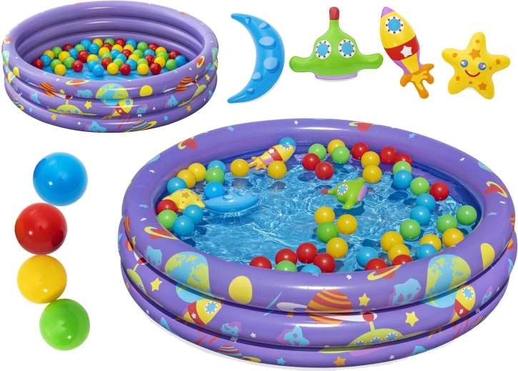 Piscina infantil hinchable con bolas Bestway