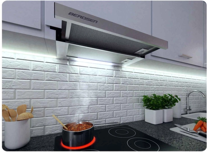 Iluminación LED de bajo consumo para la zona de cocción