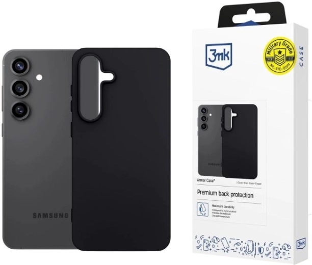 Funda mate para Samsung Galaxy S25 FE – negra