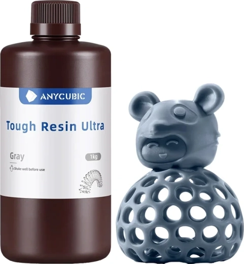 Anycubic Tough Resin Ultra gris - 1 kg