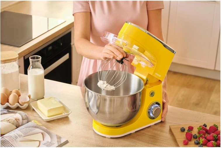 Gran recipiente de acero inoxidable de 5,5 l