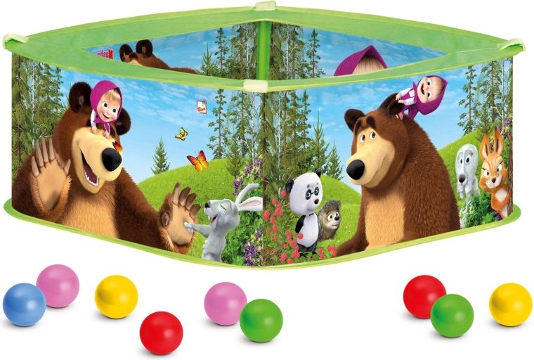 50 bolas de colores para jugar activamente