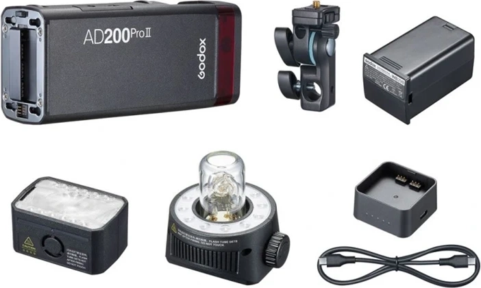 Godox AD200Pro II flash portátil 200 Ws