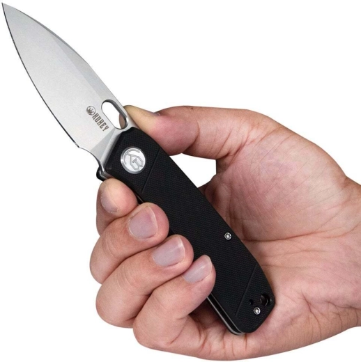 Empuñadura ergonómica de G10 con clip