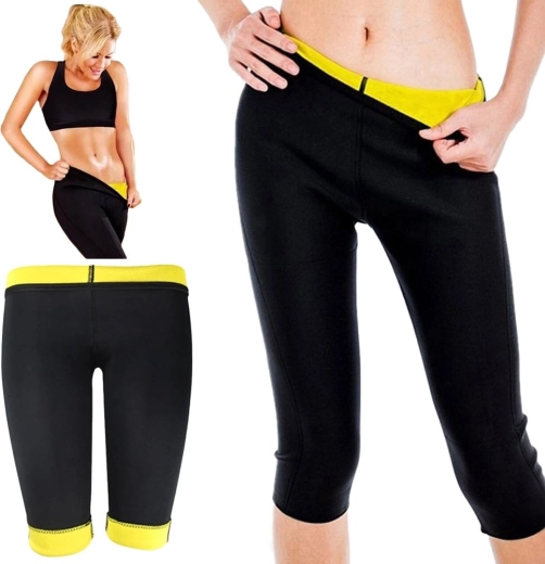Pantalones de fitness de neopreno para adelgazar