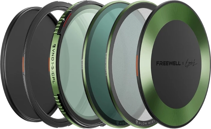 Kit de filtros variables Freewell Brandon Li Cine Pro Kit 95 mm