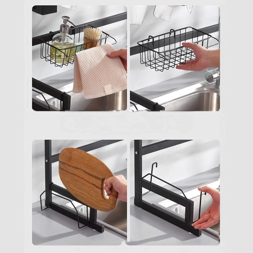 Soportes modulares y accesorios para un orden perfecto