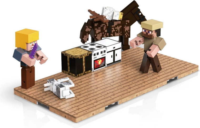 Set de construcción magnético 3D Magnet World Cazador, 40 piezas
