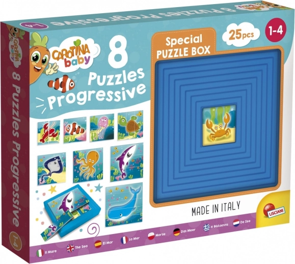 Puzles infantiles progresivos CAROTINA Baby – 8