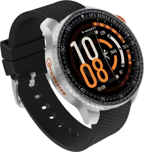 GARETT Compass GPS plateado reloj inteligente outdoor