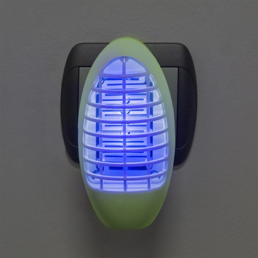 La luz UV atrae pequeños insectos