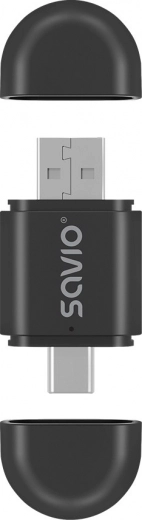 Adaptador inalámbrico CarPlay y Android Auto Savio TR-17