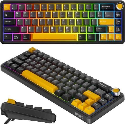 Hot Swap y retroiluminación RGB