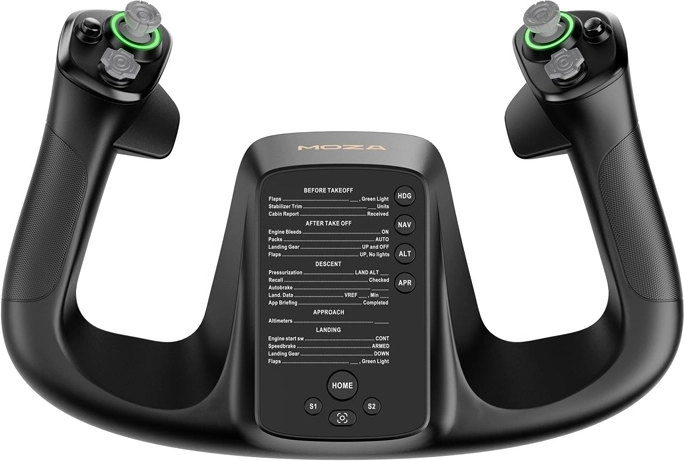 Moza Racing MFY Yoke AS012 volante de aviación para PC