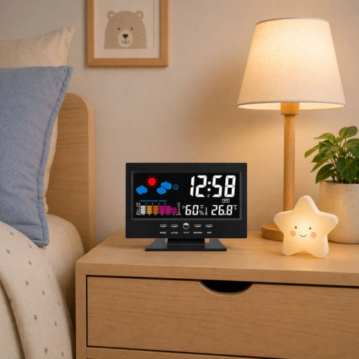 Medición de temperatura y humedad para un clima saludable