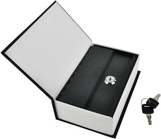 Caja de acero en el interior