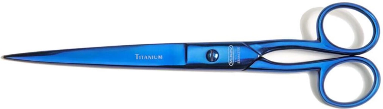 Tijeras de titanio de 20 cm para uso profesional y doméstico