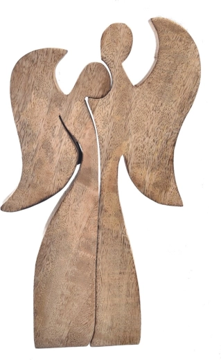 Decoración Ángel mango embrace 22 cm