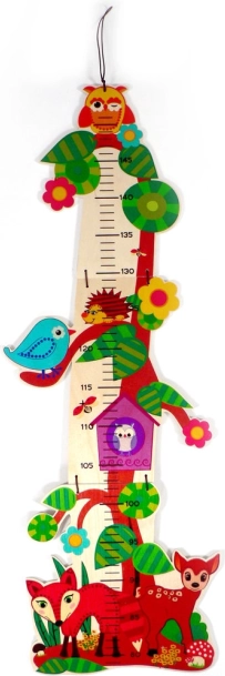Metro infantil de madera con animales del bosque HESS