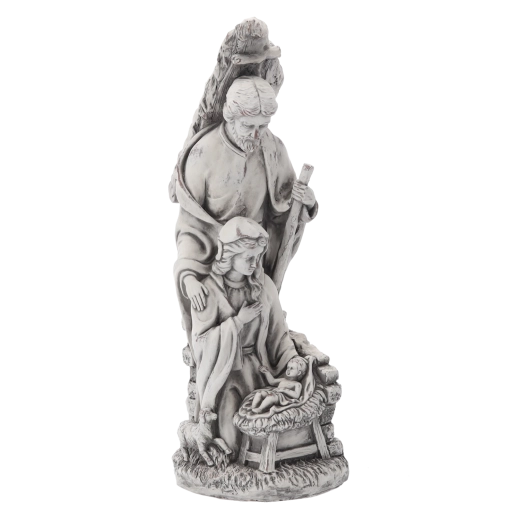 Figura decorativa navideña Sagrada Familia 75 cm