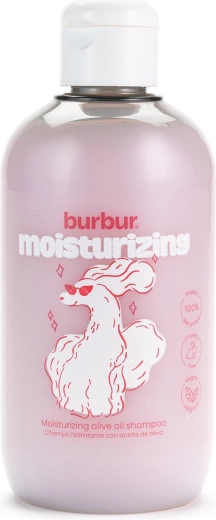 Champú hidratante Burbur para perros con aloe vera y copos de avena 400 ml