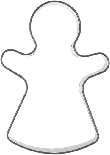 Cortador de galletas de acero inoxidable muñeca 6,8 cm