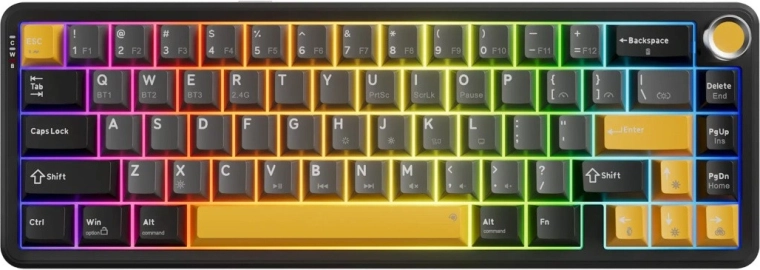 Teclado mecánico inalámbrico MARVO Titan 65