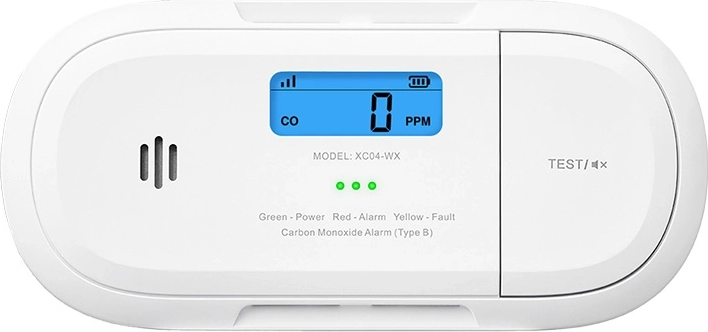 Detector de monóxido de carbono X‑Sense con Wi‑Fi y pantalla LCD